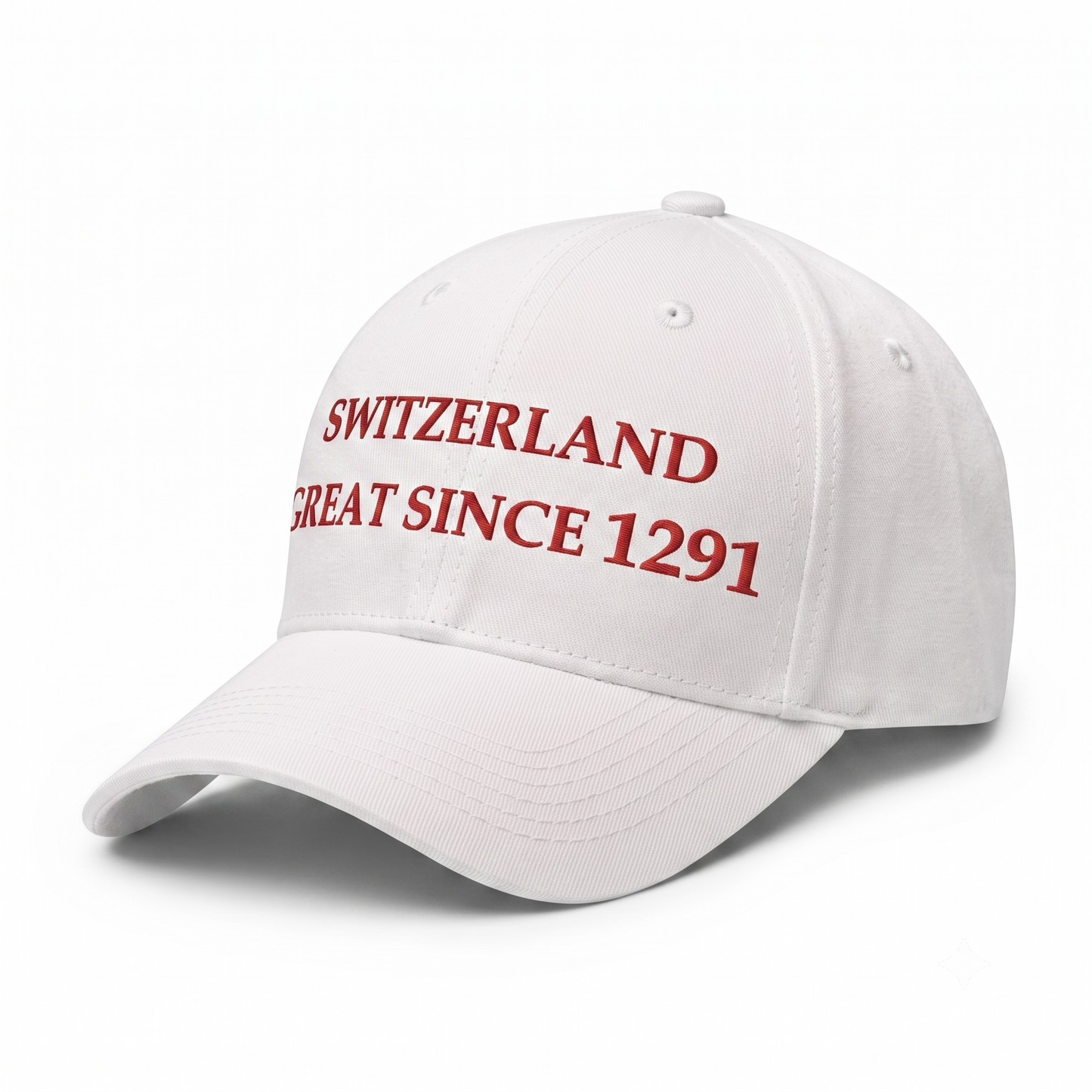 Switzerland Cap Great since 1291 Weiss